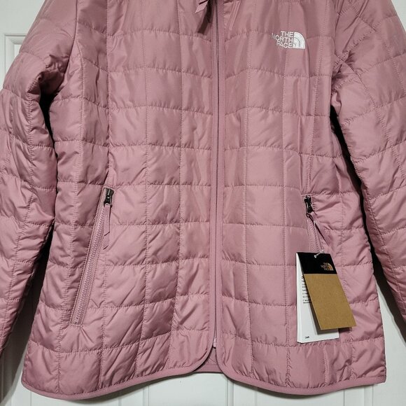 The North Face Mauve Quilted Junction Insulated Water Repellent Jacket - Picture 3 of 12